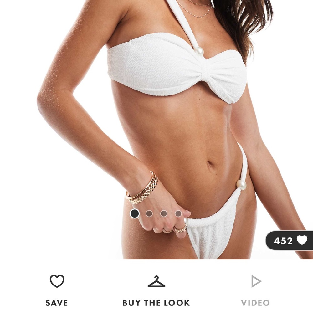 ASOS White Bikini